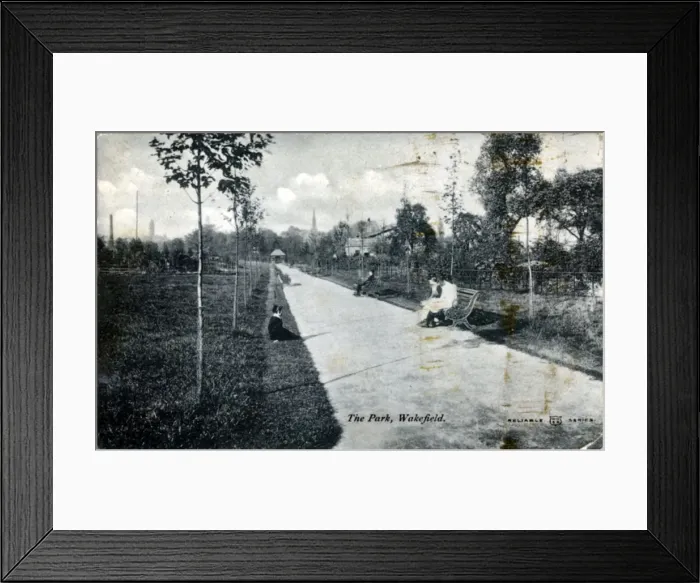 Framed Print : The Park, Wakefield, Yorkshire Framed Print : The Park, Wakefield, Yorkshire