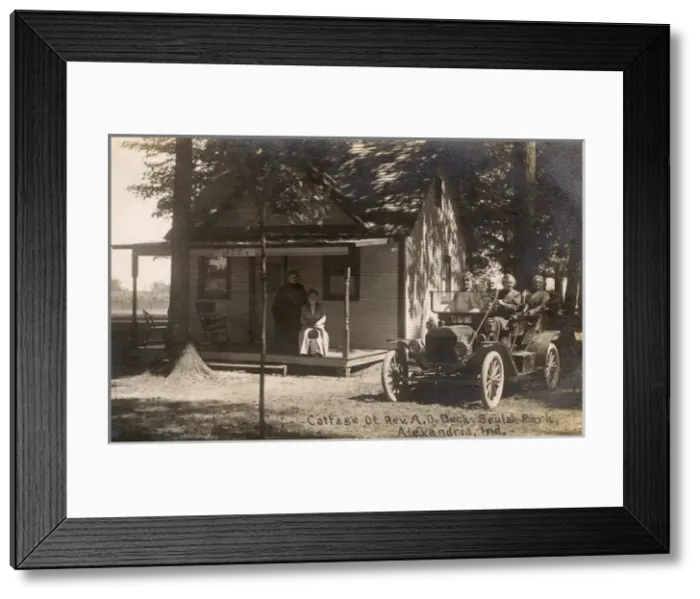 Framed Print : Cottage at Beulah Park, Alexandria, Indiana, USA Framed Print : Cottage at Beulah Park, Alexandria, Indiana, USA