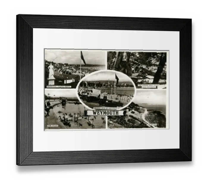 Framed Print : Multiview, Weymouth, Dorset Framed Print : Multiview, Weymouth, Dorset