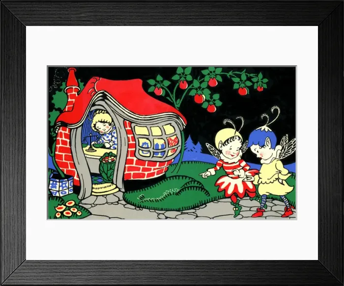 Framed Print : Pixie sweet shop Framed Print : Pixie sweet shop