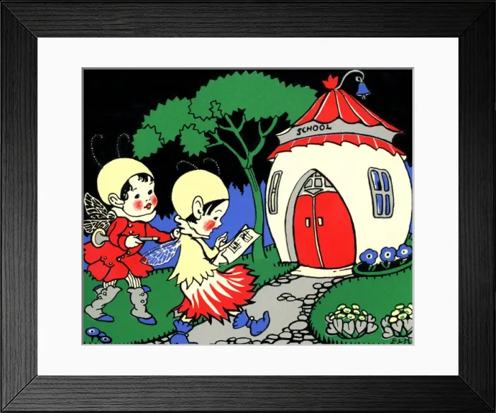 Framed Print : Pixie school Framed Print : Pixie school