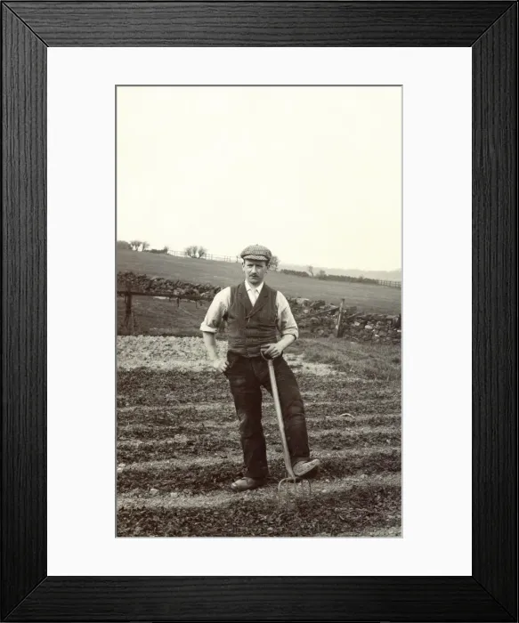 Framed Print : A Yorkshire farmer Framed Print : A Yorkshire farmer