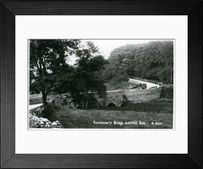 Framed Print : Concksbury - Conksbury Bridge, Bakewell, Derbyshire Framed Print : Concksbury - Conksbury Bridge, Bakewell, Derbyshire