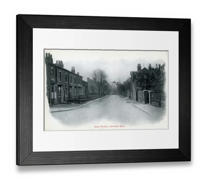 Framed Print : High Street, Astwood Bank, Worcestershire Framed Print : High Street, Astwood Bank, Worcestershire