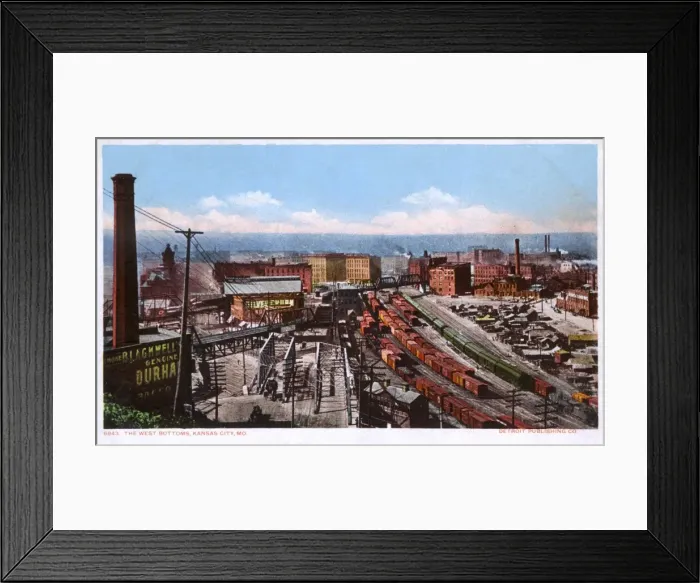Framed Print : The West Bottoms, Kansas City, Missouri, USA Framed Print : The West Bottoms, Kansas City, Missouri, USA