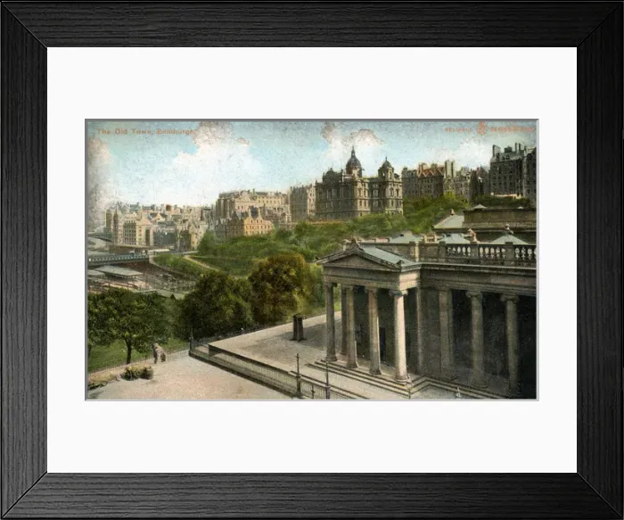 Framed Print : The Old Town, Edinburgh, Midlothian Framed Print : The Old Town, Edinburgh, Midlothian