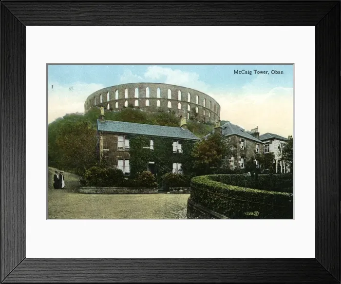 Framed Print : Ardconnel Terrace, Oban, Argyllshire Framed Print : Ardconnel Terrace, Oban, Argyllshire