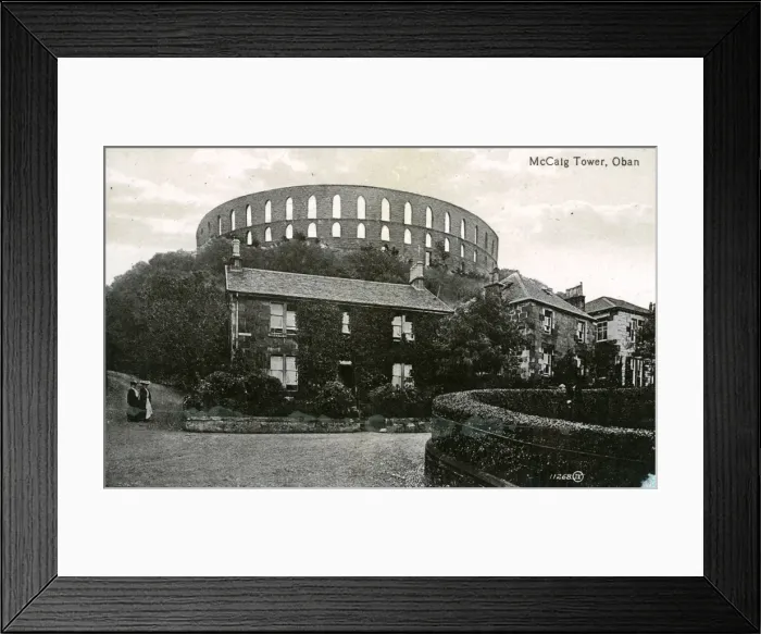 Framed Print : Ardconnel Terrace, Oban, Argyllshire Framed Print : Ardconnel Terrace, Oban, Argyllshire