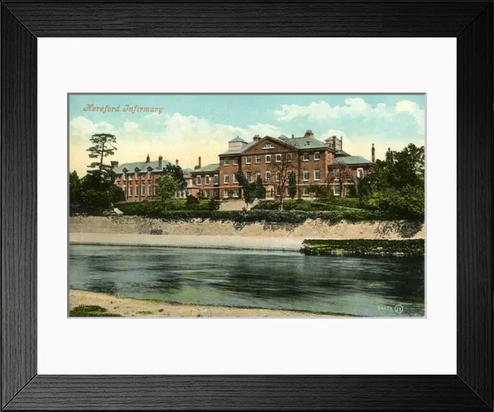 Framed Print : The Infirmary, Hereford, Herefordshire Framed Print : The Infirmary, Hereford, Herefordshire