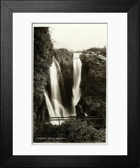 Framed Print : Dyserth Falls, Dyserth, Denbighshire Framed Print : Dyserth Falls, Dyserth, Denbighshire