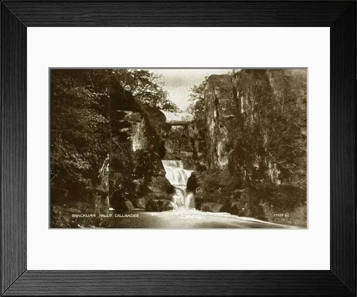 Framed Print : Bracklinn Falls, Callander, Stirlingshire Framed Print : Bracklinn Falls, Callander, Stirlingshire