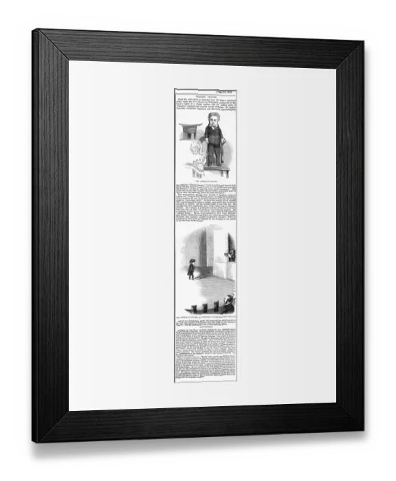 Framed Print : Charles Stratton, the American dwarf, 1844 Framed Print : Charles Stratton, the American dwarf, 1844