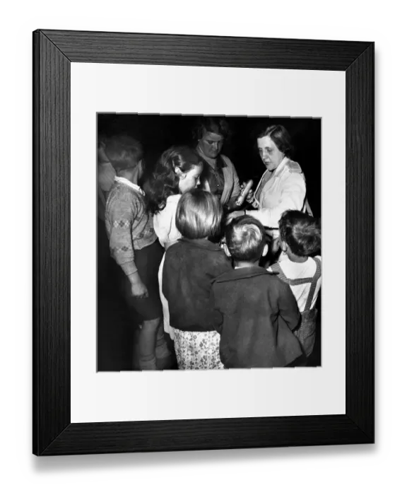 Framed Print : 1950s Cinema - Childrens Saturday Matinee Framed Print : 1950s Cinema - Childrens Saturday Matinee