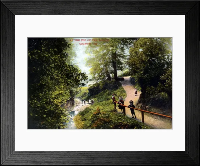 Framed Print : The Dingle, Colwyn Bay, Clwyd - Conwy Framed Print : The Dingle, Colwyn Bay, Clwyd - Conwy