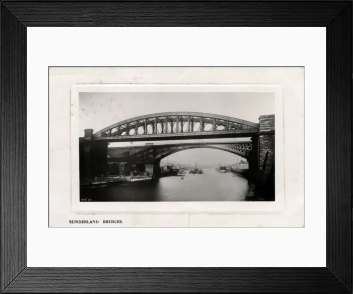 Framed Print : The Bridges, Sunderland, County Durham Framed Print : The Bridges, Sunderland, County Durham