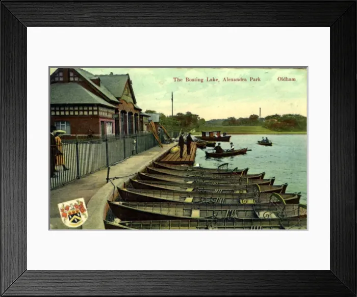 Framed Print : Alexandra Park, Oldham, Lancashire Framed Print : Alexandra Park, Oldham, Lancashire