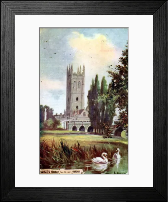 Framed Print : Magdalen College, Oxford, Oxfordshire Framed Print : Magdalen College, Oxford, Oxfordshire