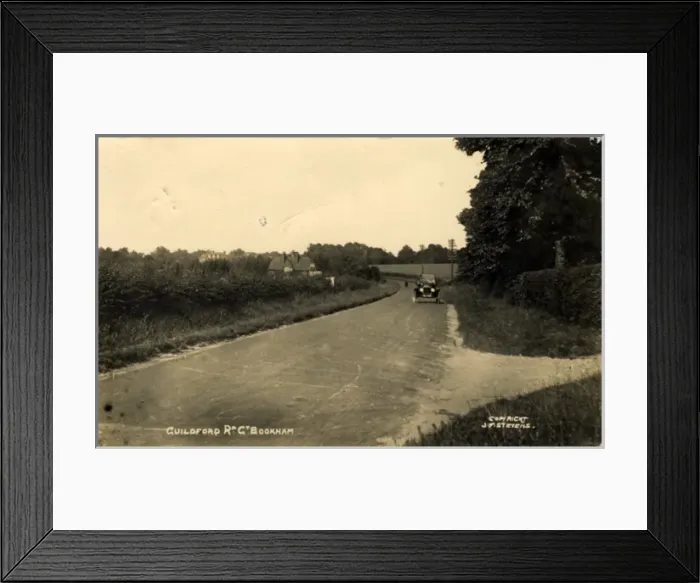 Framed Print : Guildford Road, Great Bookham, Surrey Framed Print : Guildford Road, Great Bookham, Surrey