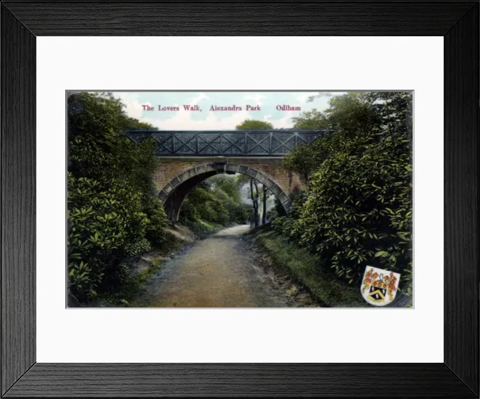 Framed Print : Alexandra Park, Oldham, Lancashire Framed Print : Alexandra Park, Oldham, Lancashire