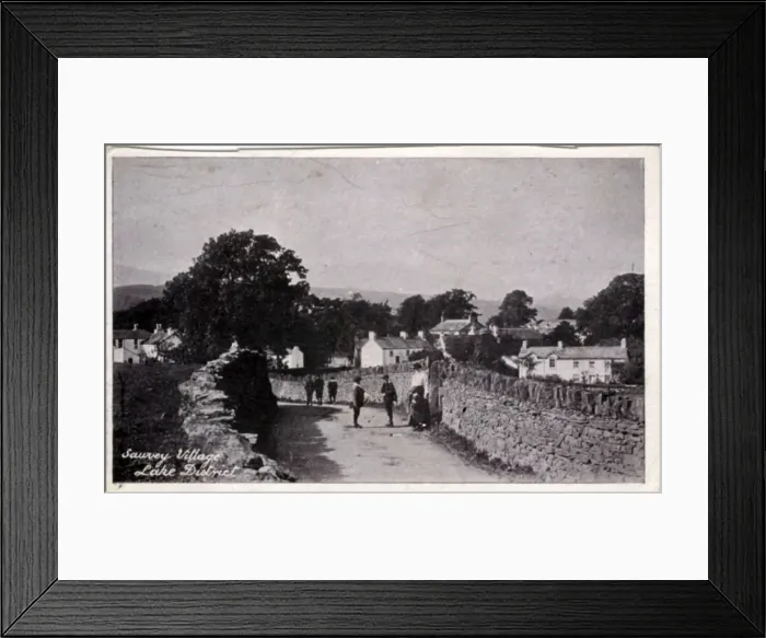Framed Print : The Village, Near Sawrey, Cumbria Framed Print : The Village, Near Sawrey, Cumbria