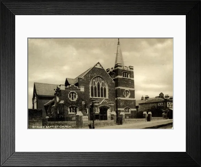 Framed Print : Baptist Church, Shirley, Hampshire Framed Print : Baptist Church, Shirley, Hampshire