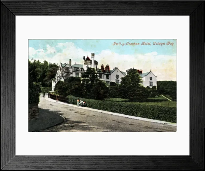 Framed Print : Pwll-y-Crochan Hotel, Colwyn Bay, Clwyd - Conwy Framed Print : Pwll-y-Crochan Hotel, Colwyn Bay, Clwyd - Conwy