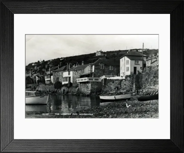 Framed Print : The Lobster Pot, Mousehole, Cornwall Framed Print : The Lobster Pot, Mousehole, Cornwall