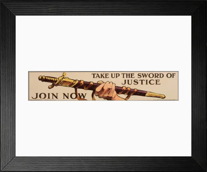 Framed Print : WW1 - Parliamentary Recruiting poster Framed Print : WW1 - Parliamentary Recruiting poster