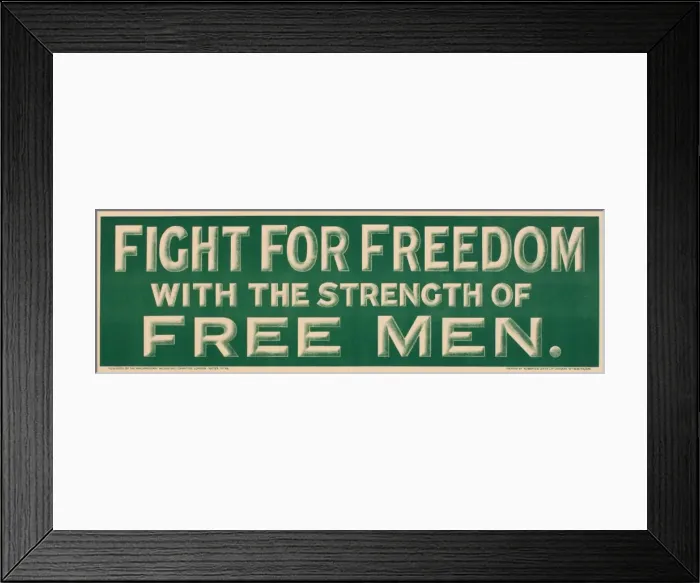 Framed Print : WW1 - Parliamentary Recruiting poster Framed Print : WW1 - Parliamentary Recruiting poster