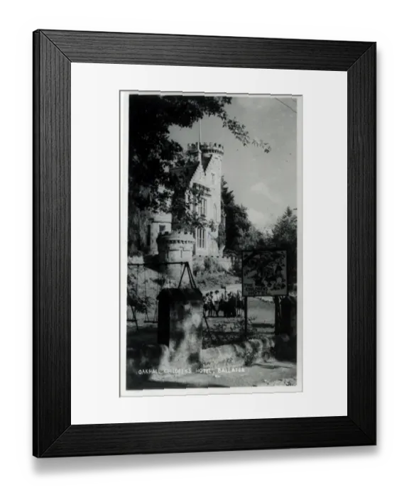 Framed Print : Oakhall Childrens Hotel, Ballater, Aberdeenshire Framed Print : Oakhall Childrens Hotel, Ballater, Aberdeenshire