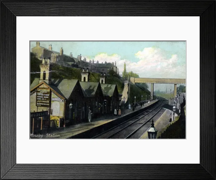 Framed Print : Railway Station, Moseley, Warwickshire Framed Print : Railway Station, Moseley, Warwickshire