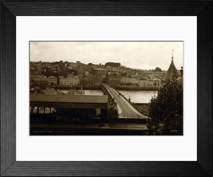 Framed Print : Railway Station, Bideford, Devon Framed Print : Railway Station, Bideford, Devon