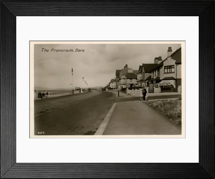 Framed Print : The Promenade, Bare, Lancashire Framed Print : The Promenade, Bare, Lancashire