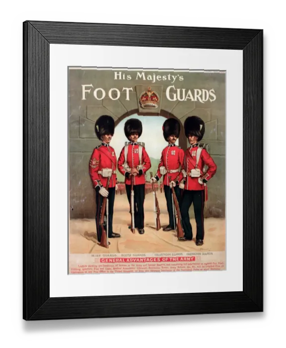 Framed Print : WW1 - Army Recruiting poster Framed Print : WW1 - Army Recruiting poster