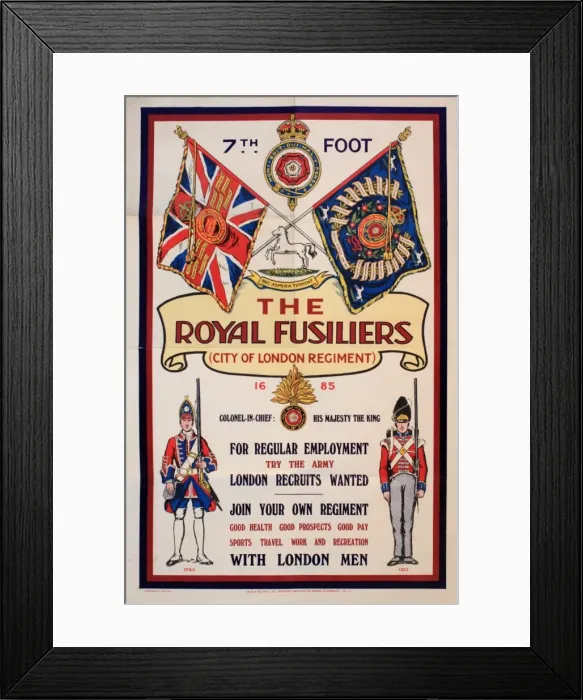 Framed Print : Interwar Period Recruiting poster Framed Print : Interwar Period Recruiting poster