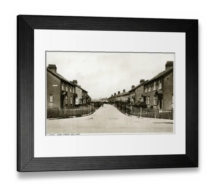 Framed Print : Park Street, Willand, Devon Framed Print : Park Street, Willand, Devon