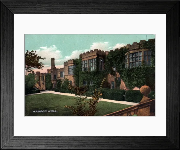 Framed Print : Haddon Hall, Bakewell, Derbyshire Framed Print : Haddon Hall, Bakewell, Derbyshire