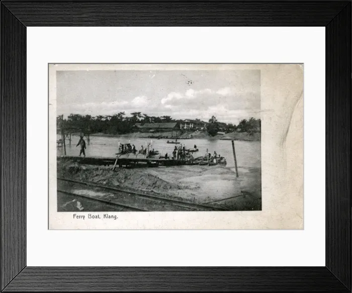 Framed Print : Ferry Boat, Klang, Selangor Framed Print : Ferry Boat, Klang, Selangor