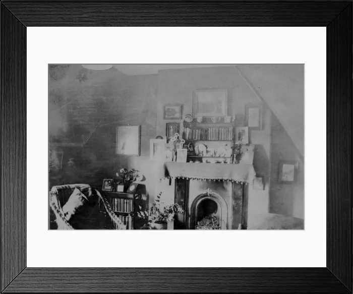 Framed Print : Students parlour Framed Print : Students parlour