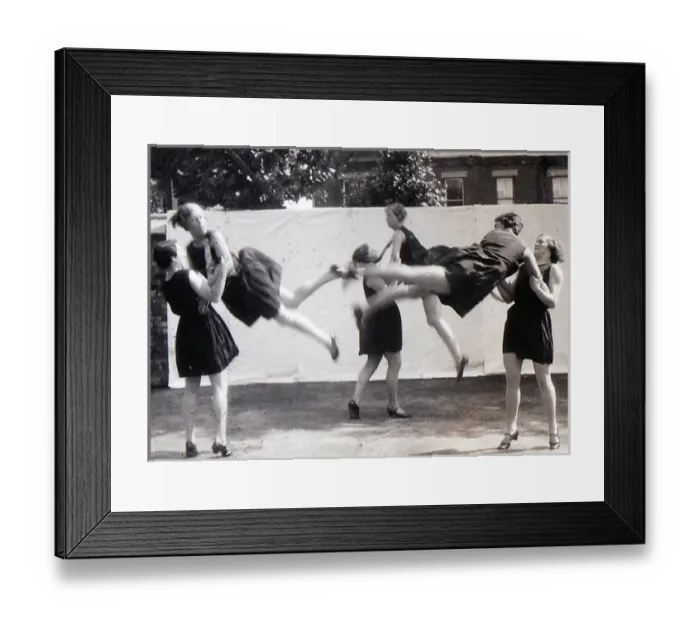 Framed Print : The bound Framed Print : The bound