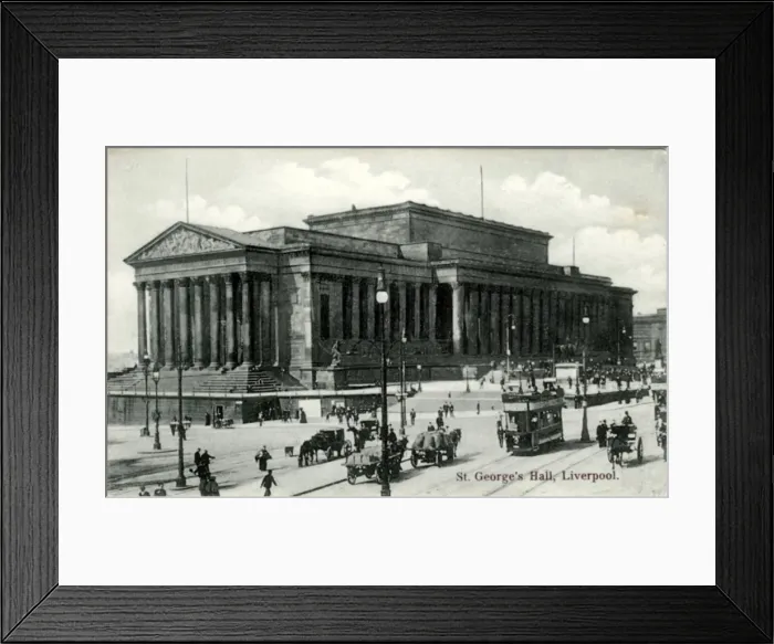 Framed Print : St Georges Hall, Liverpool, Lancashire Framed Print : St Georges Hall, Liverpool, Lancashire