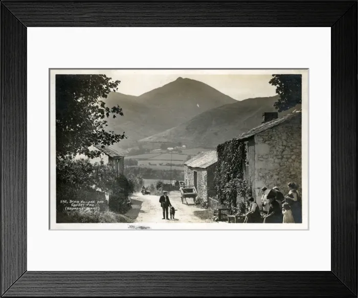 Framed Print : The Village, Stair, Cumbria Framed Print : The Village, Stair, Cumbria