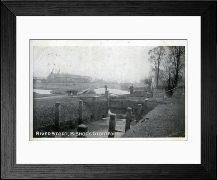 Framed Print : River Stort, Bishops Stortford, Hertfordshire Framed Print : River Stort, Bishops Stortford, Hertfordshire