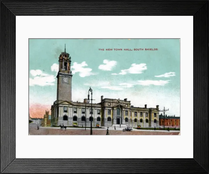 Framed Print : New Town Hall, South Shields, Northumberland Framed Print : New Town Hall, South Shields, Northumberland