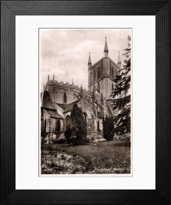 Framed Print : The Abbey, Pershore, Worcestershire Framed Print : The Abbey, Pershore, Worcestershire