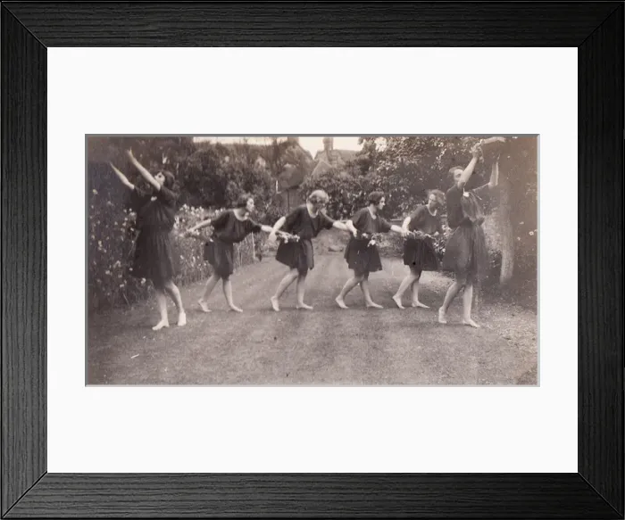 Framed Print : Vintage greek tableau on lawn six figures Framed Print : Vintage greek tableau on lawn six figures