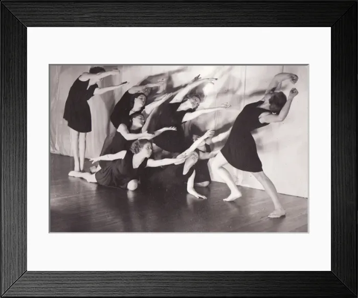 Framed Print : Dramatic tableau of 7 Framed Print : Dramatic tableau of 7