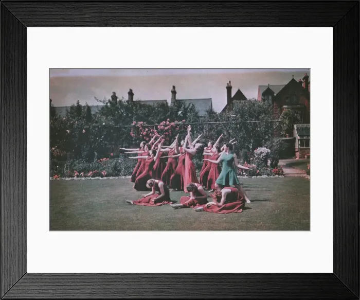 Framed Print : Dufaycolor slide for collage Framed Print : Dufaycolor slide for collage