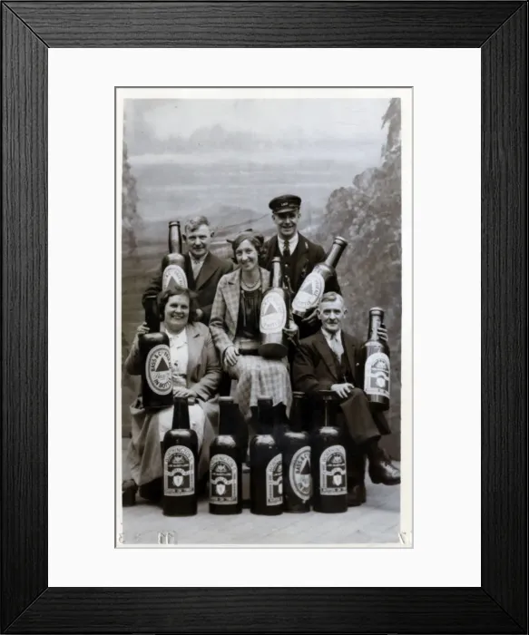 Framed Print : Bass & Co Brewery Promotion, Taken at Blackpool, Lancashire Framed Print : Bass & Co Brewery Promotion, Taken at Blackpool, Lancashire