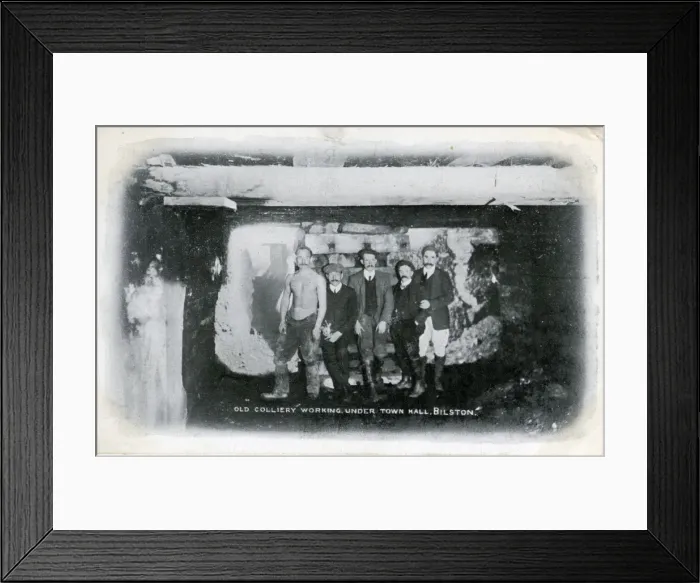 Framed Print : Under Town Hall, Bilston, Staffordshire Framed Print : Under Town Hall, Bilston, Staffordshire